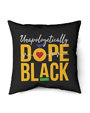 Unapologetically Dope Black Indoor Pillow tile