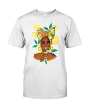 Black girl loves lemonade Classic T-Shirt tile