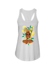 Black girl loves lemonade Ladies Flowy Tank tile