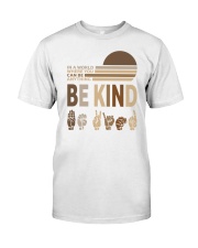 Hands Be Kind Classic T-Shirt front