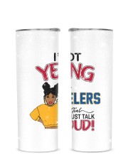 Steelers Glitter Tumbler tile