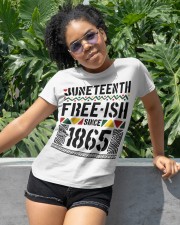 Juneteenth typogrpahy Classic T-Shirt apparel-classic-tshirt-lifestyle-front-232