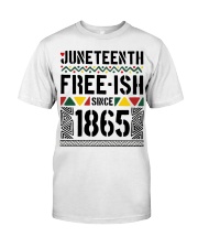 Juneteenth typogrpahy Premium Fit Mens Tee tile