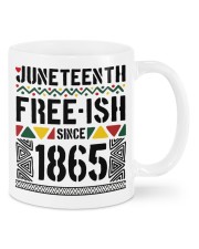 Juneteenth typogrpahy Mugs tile