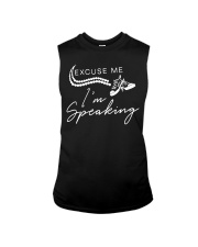I am speaking 04 Sleeveless Tee tile