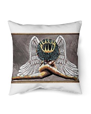 Angel Black Girl Horizontal Poster Indoor Pillow tile
