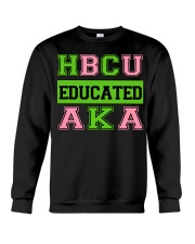 HCU Educated AKA Crewneck Sweatshirt tile