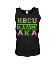 HCU Educated AKA Unisex Tank tile