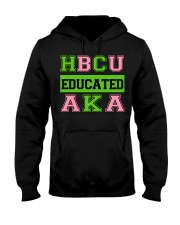 HCU Educated AKA Hooded Sweatshirt tile