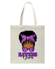 Ravens Diva Tote Bag tile
