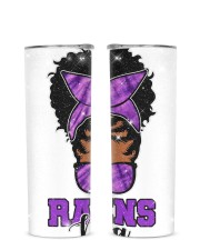 Ravens Diva Glitter Tumbler tile