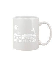 Disk Golf Funny - May the Course be with you Mug tile