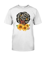Afro Girl Premium Fit Mens Tee tile