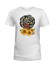 Afro Girl Ladies T-Shirt tile