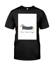 Dachshund Poster Classic T-Shirt tile