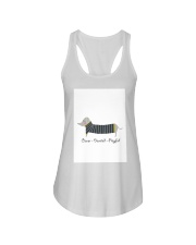 Dachshund Poster Ladies Flowy Tank tile