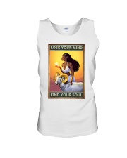 Lose Your Mind Find Your Soul Unisex Tank tile