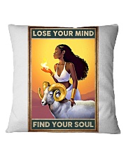 Lose Your Mind Find Your Soul Square Pillowcase tile