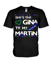 She's the Gina to my Martin V-Neck T-Shirt tile