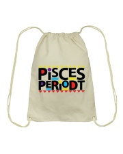 Pisces Periodt Drawstring Bag tile