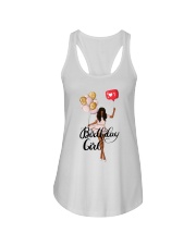 Birthday Girl Ladies Flowy Tank tile