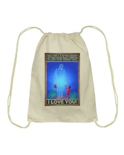 Dad I Love You Drawstring Bag tile