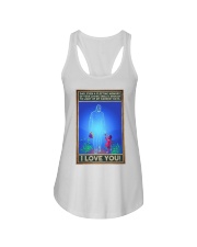 Dad I Love You Ladies Flowy Tank tile