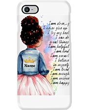 Personalized Gift For Daughter - Black Kids Phone Case tile