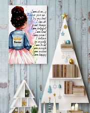 Personalized Gift For Daughter - Black Kids 16x24 Poster lifestyle-holiday-poster-2