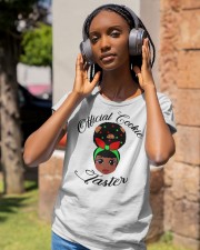 Afro little girl Christmas Official Cookie Taster Classic T-Shirt apparel-ladies-t-shirt-lifestyle-front-83