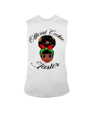 Afro little girl Christmas Official Cookie Taster Sleeveless Tee tile