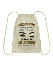 March Girl Drawstring Bag tile