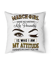 March Girl Indoor Pillow tile