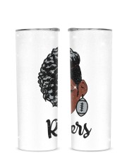 Raiders Glitter Tumbler tile
