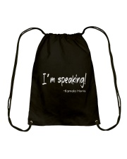 I am speaking 08 Drawstring Bag tile