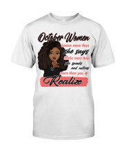October Premium Fit Mens Tee tile