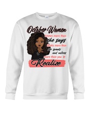 October Crewneck Sweatshirt tile