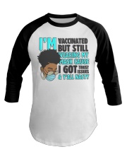 I Am Vaccinated - Grey Hair Baseball Tee tile
