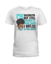 I Am Vaccinated - Grey Hair Ladies T-Shirt tile