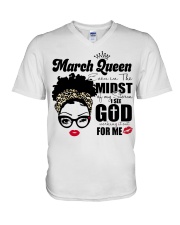 March V-Neck T-Shirt tile