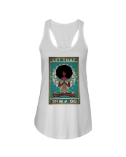 Yoga Let That Ladies Flowy Tank tile