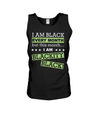I Am Black Every Month Unisex Tank tile