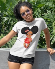 Little girl afro buns Valentines Day Classic T-Shirt apparel-classic-tshirt-lifestyle-front-232