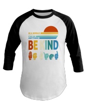 Be Anything - Be Kind Baseball Tee tile