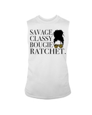 Savage classy bougie ratchet Sleeveless Tee tile