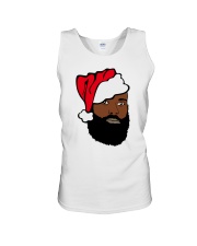 christmas beard man 4 Unisex Tank tile