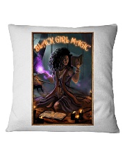 Black Girl Magic Square Pillowcase tile