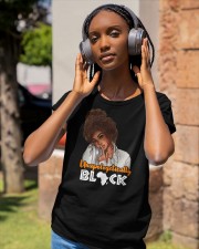 Unapologetically Black Girl Classic T-Shirt apparel-ladies-t-shirt-lifestyle-front-83