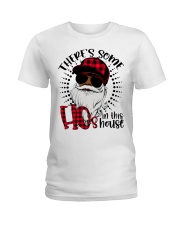 There's Some HOs In This House Ladies T-Shirt tile