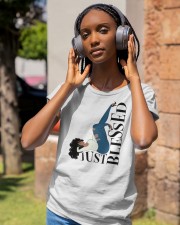Just Blessed Classic T-Shirt apparel-ladies-t-shirt-lifestyle-front-83